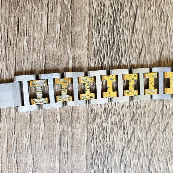 Hermes Vintage Clipper Quartz 2-Tone Ladies Watch